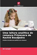 Uma leitura analítica do romance Primavera de Rachid Boudjedra