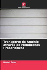 Transporte de Amónio através de Membranas Procarióticas