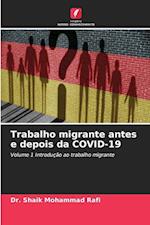 Trabalho migrante antes e depois da COVID-19