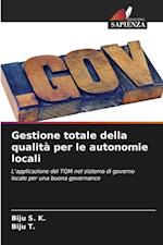 Gestione totale della qualità per le autonomie locali