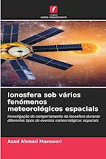 Ionosfera sob vários fenómenos meteorológicos espaciais