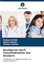 Analgesie nach Tonsillektomie bei Kindern