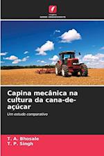 Capina mecânica na cultura da cana-de-açúcar