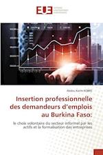 Insertion professionnelle des demandeurs d¿emplois au Burkina Faso: