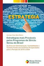 Estratégias mais Prováveis pelos Programas de Stricto Sensu do Brasil