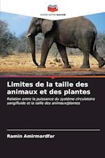 Limites de la taille des animaux et des plantes