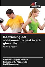 De-training del sollevamento pesi in età giovanile