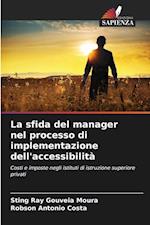 La sfida del manager nel processo di implementazione dell'accessibilità