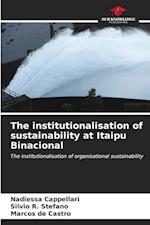 The institutionalisation of sustainability at Itaipu Binacional