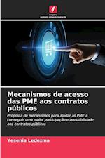 Mecanismos de acesso das PME aos contratos públicos