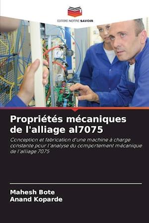 Propriétés mécaniques de l'alliage al7075