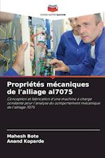 Propriétés mécaniques de l'alliage al7075