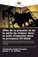 Effet de la pression et de la perte de chaleur dans le puits d'injection dans le processus ES-SAGD