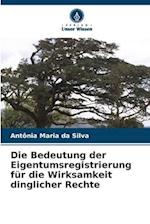 Die Bedeutung der Eigentumsregistrierung für die Wirksamkeit dinglicher Rechte