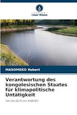 Verantwortung des kongolesischen Staates für klimapolitische Untätigkeit