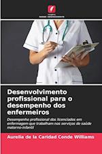 Desenvolvimento profissional para o desempenho dos enfermeiros