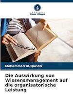 Die Auswirkung von Wissensmanagement auf die organisatorische Leistung