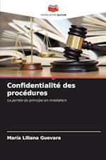 Confidentialité des procédures