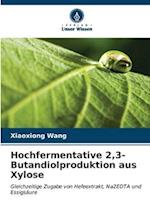 Hochfermentative 2,3-Butandiolproduktion aus Xylose