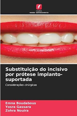 Substituição do incisivo por prótese implanto-suportada