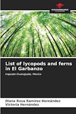 List of lycopods and ferns in El Garbanzo