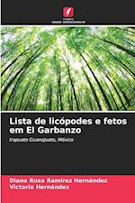 Lista de licópodes e fetos em El Garbanzo