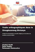 Traits orthographiques dans le Sinugbuanong Binisaya