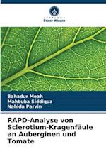 RAPD-Analyse von Sclerotium-Kragenfäule an Auberginen und Tomate