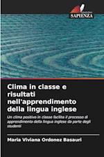 Clima in classe e risultati nell'apprendimento della lingua inglese