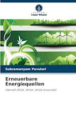 Erneuerbare Energiequellen