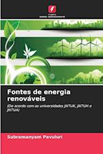 Fontes de energia renováveis