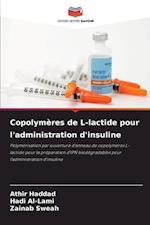 Copolymères de L-lactide pour l'administration d'insuline