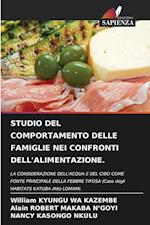 STUDIO DEL COMPORTAMENTO DELLE FAMIGLIE NEI CONFRONTI DELL'ALIMENTAZIONE.