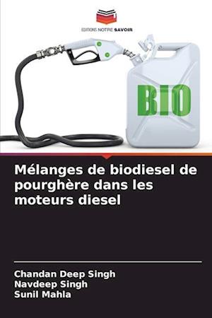 Mélanges de biodiesel de pourghère dans les moteurs diesel