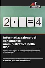 Informatizzazione del censimento amministrativo nella RDC