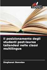 Il posizionamento degli studenti post-laurea tailandesi nelle classi multilingue