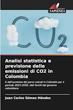 Analisi statistica e previsione delle emissioni di CO2 in Colombia