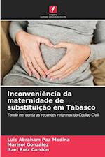 Inconveniência da maternidade de substituição em Tabasco