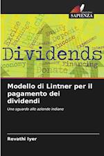 Modello di Lintner per il pagamento dei dividendi