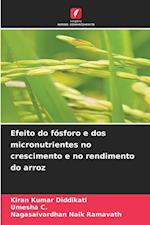 Efeito do fósforo e dos micronutrientes no crescimento e no rendimento do arroz