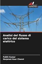 Analisi del flusso di carico del sistema elettrico