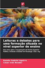 Leituras e debates para uma formação situada no nível superior de ensino