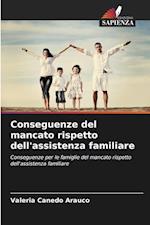 Conseguenze del mancato rispetto dell'assistenza familiare