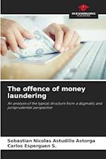 The offence of money laundering