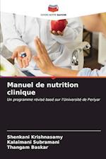 Manuel de nutrition clinique