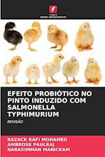 EFEITO PROBIÓTICO NO PINTO INDUZIDO COM SALMONELLA TYPHIMURIUM