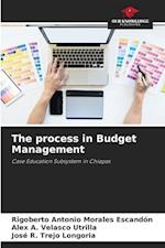 The process in Budget Management