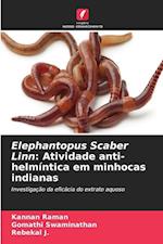 Elephantopus Scaber Linn: Atividade anti-helmíntica em minhocas indianas