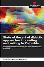 State of the art of didactic approaches to reading and writing in Colombia