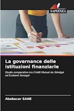 La governance delle istituzioni finanziarie